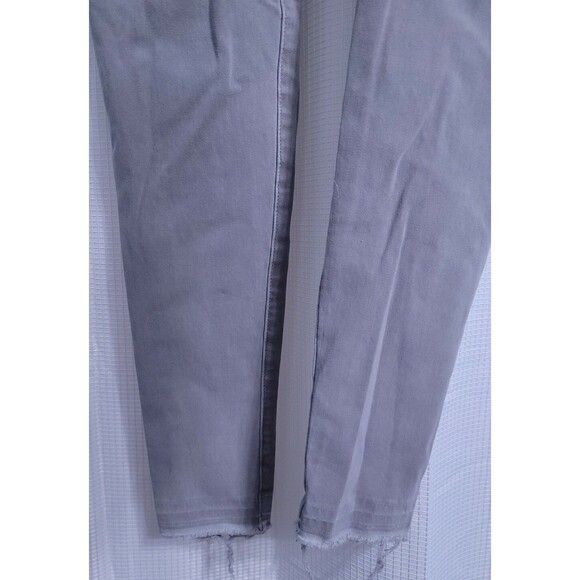 American Eagle Jegging Taupe Sateen Raw Hem Jeans Women's size 4 Regular - Picture 4 of 7